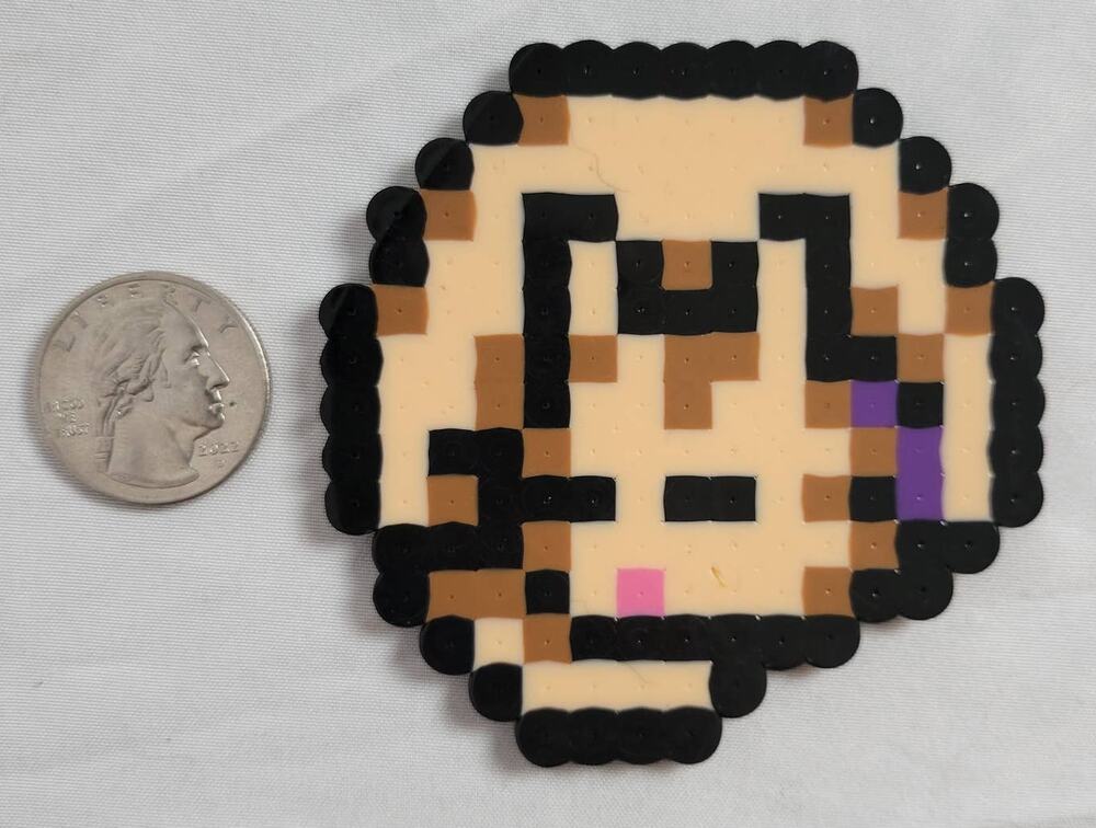 Stardew Valley Cat Perler